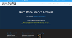 Desktop Screenshot of miamirumfest.com
