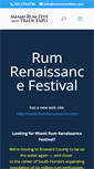 Mobile Screenshot of miamirumfest.com